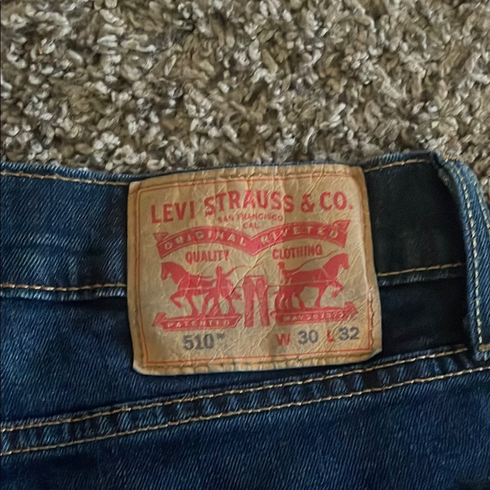 Levi's Dark Wash Denim Jeans (MEN)